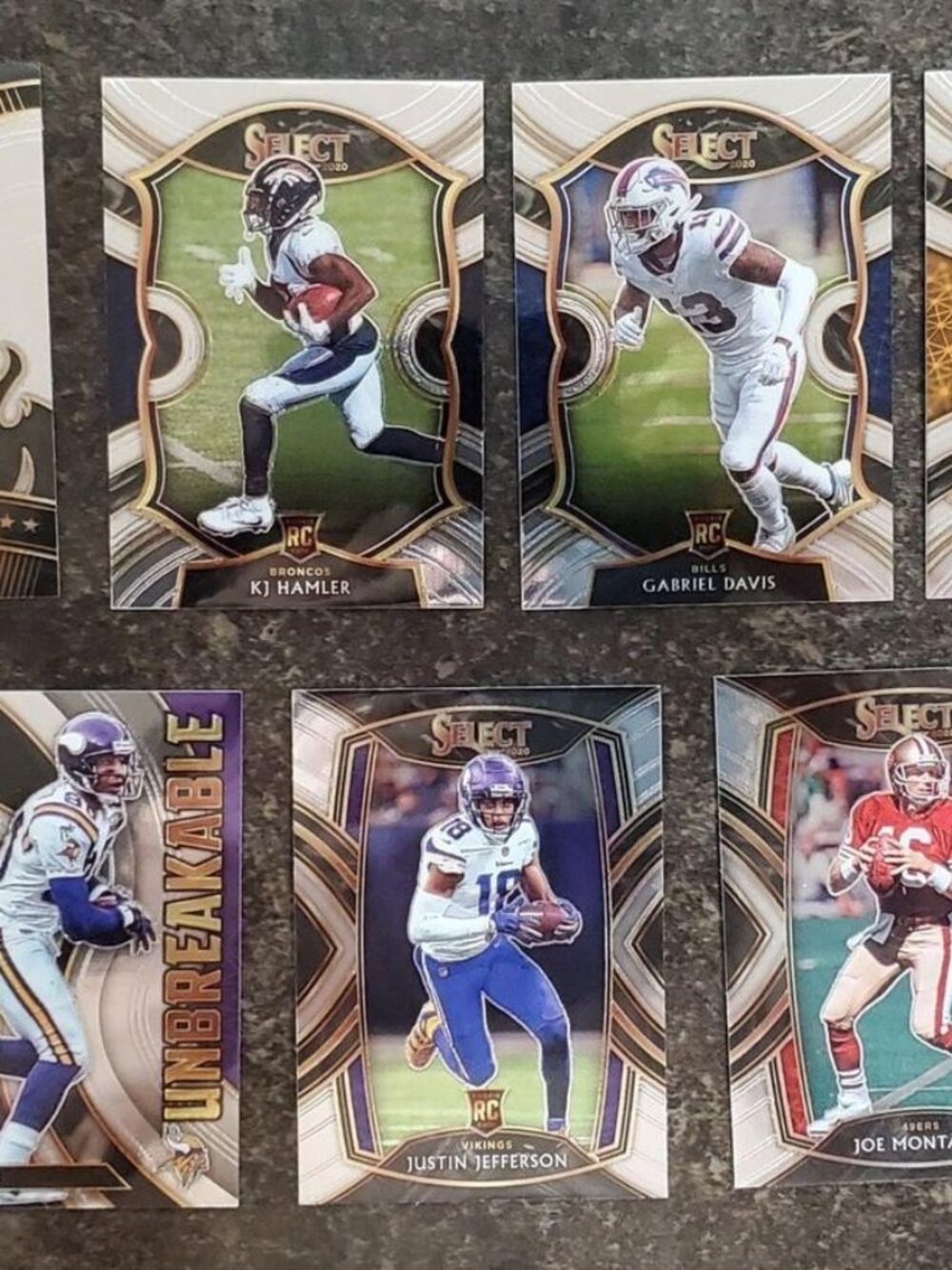 2020 Select Panini Sports Cards Football